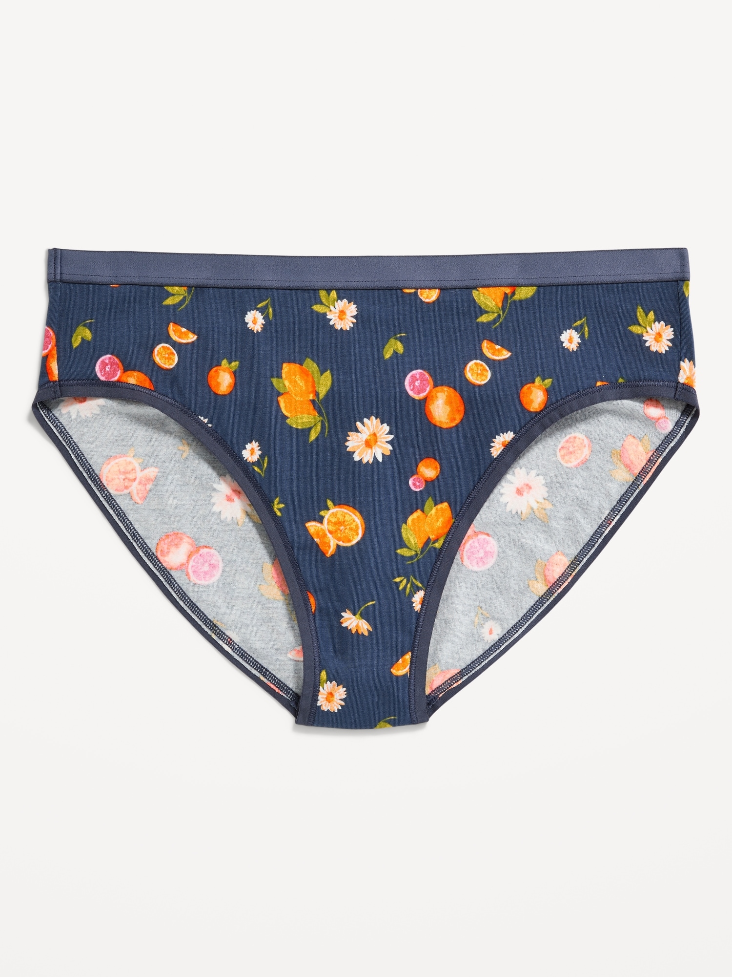 Old Navy High-Waisted Bikini Underwear for Women orange. 1