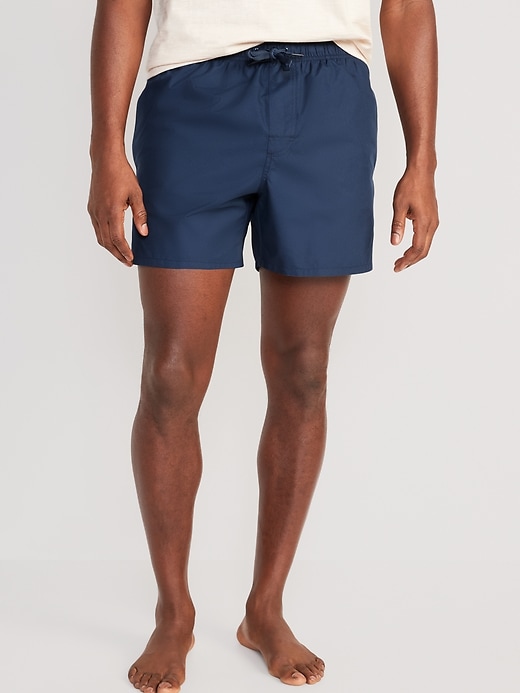 Image number 1 showing, Swim Trunks -- 5-inch inseam