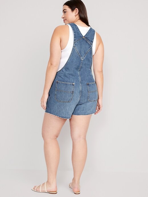 Buy Looka33 Women Pants Trousers Summer Fashion Casual Plus Size Denim  Overall Shourt Straps Lace Sleeveless Clothing(Blue,XXXL) at Amazon.in