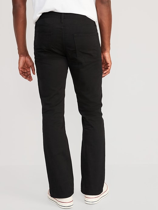 Image number 2 showing, Wow Boot-Cut Non-Stretch Black Jeans