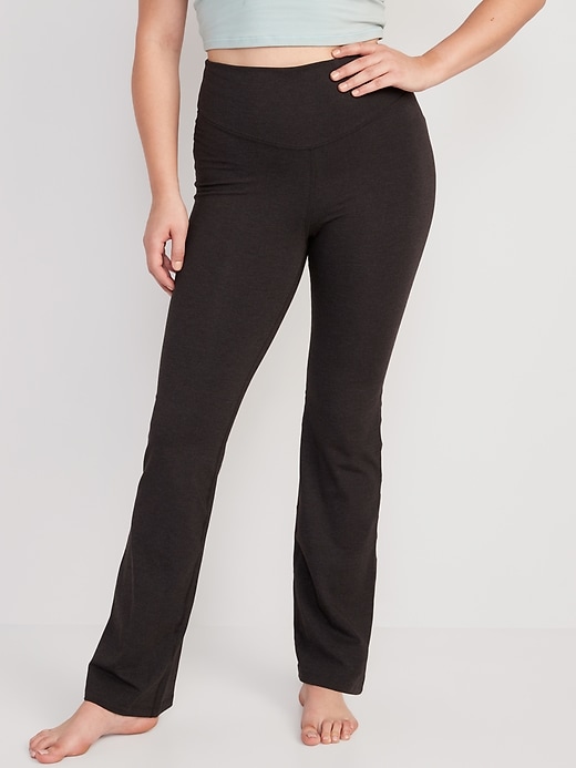 Extra High-Waisted PowerChill Slim Boot-Cut Pants | Old Navy