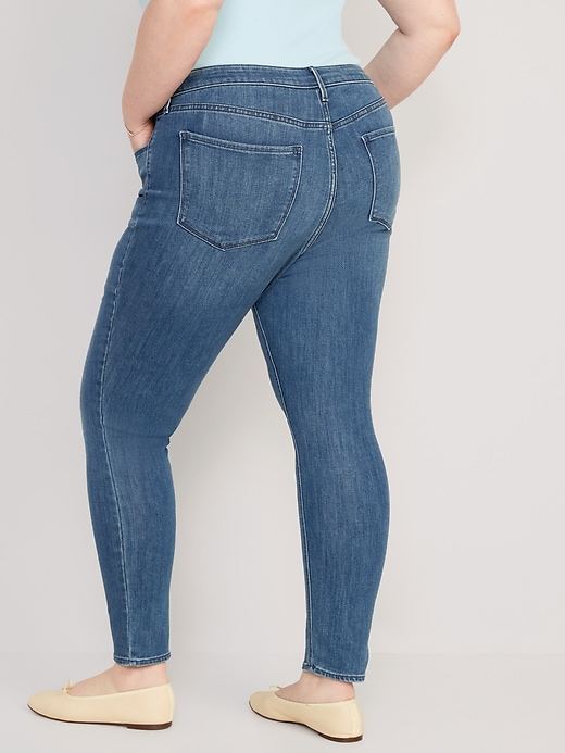 Image number 8 showing, High-Waisted Wow Super-Skinny Jeans
