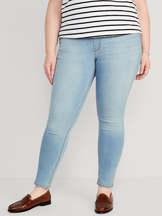 Image number 7 showing, Mid-Rise Wow Super-Skinny Jeggings