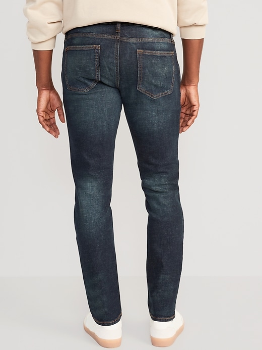 Image number 2 showing, Skinny Built-In Flex Dark-Wash Jeans