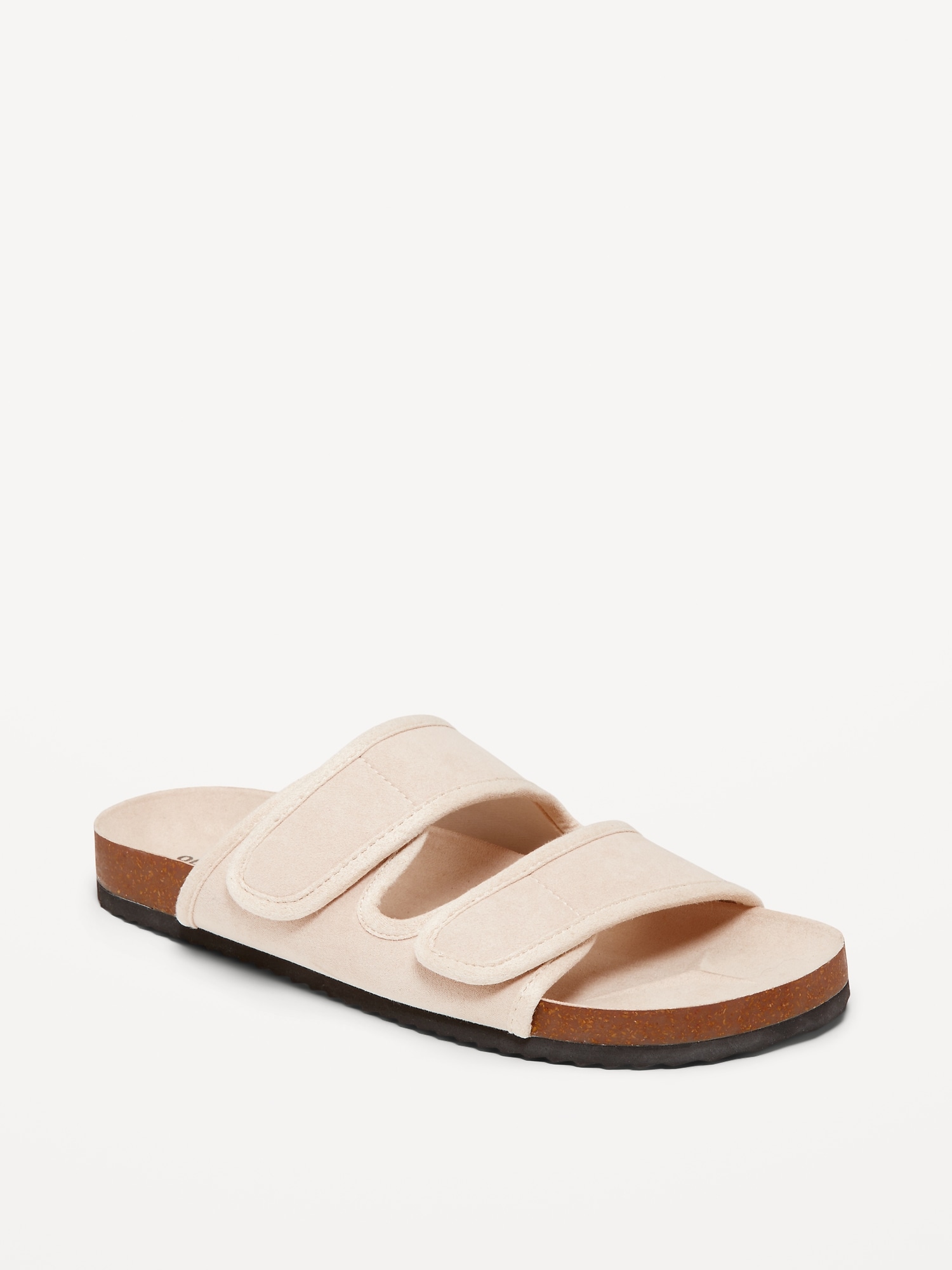 Double-Strap Faux-Suede Sandals | Old Navy