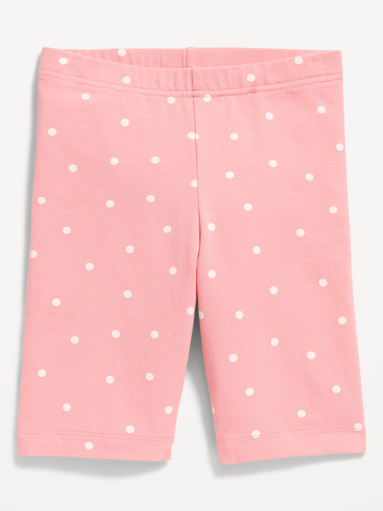 Old Navy Jersey-Knit Long Biker Shorts for Girls pink. 1