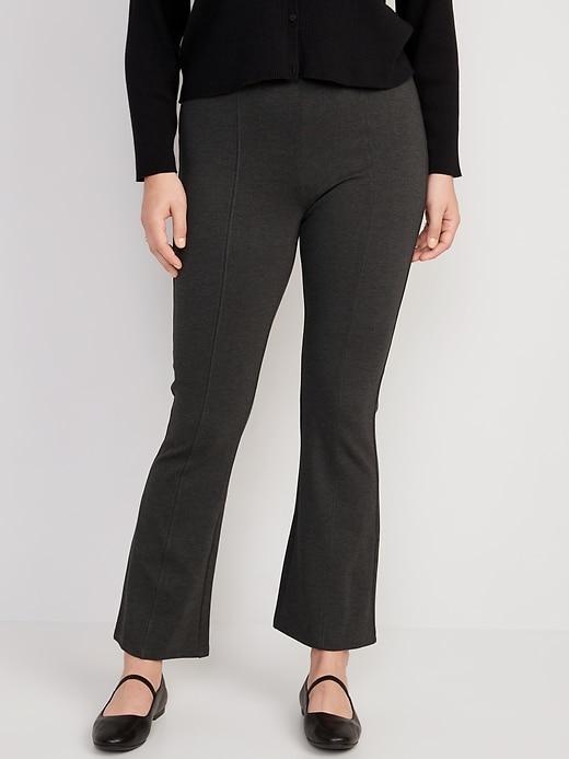 Image number 5 showing, Extra High-Waisted Stevie Crop Flare Pants