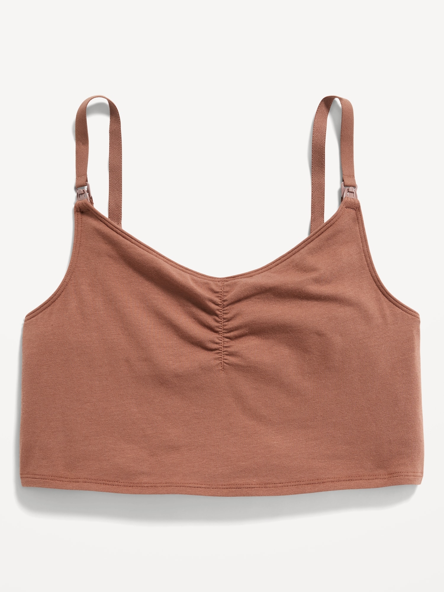 2 Pack Maternity Wirefree Crossover Crop Top - Kmart