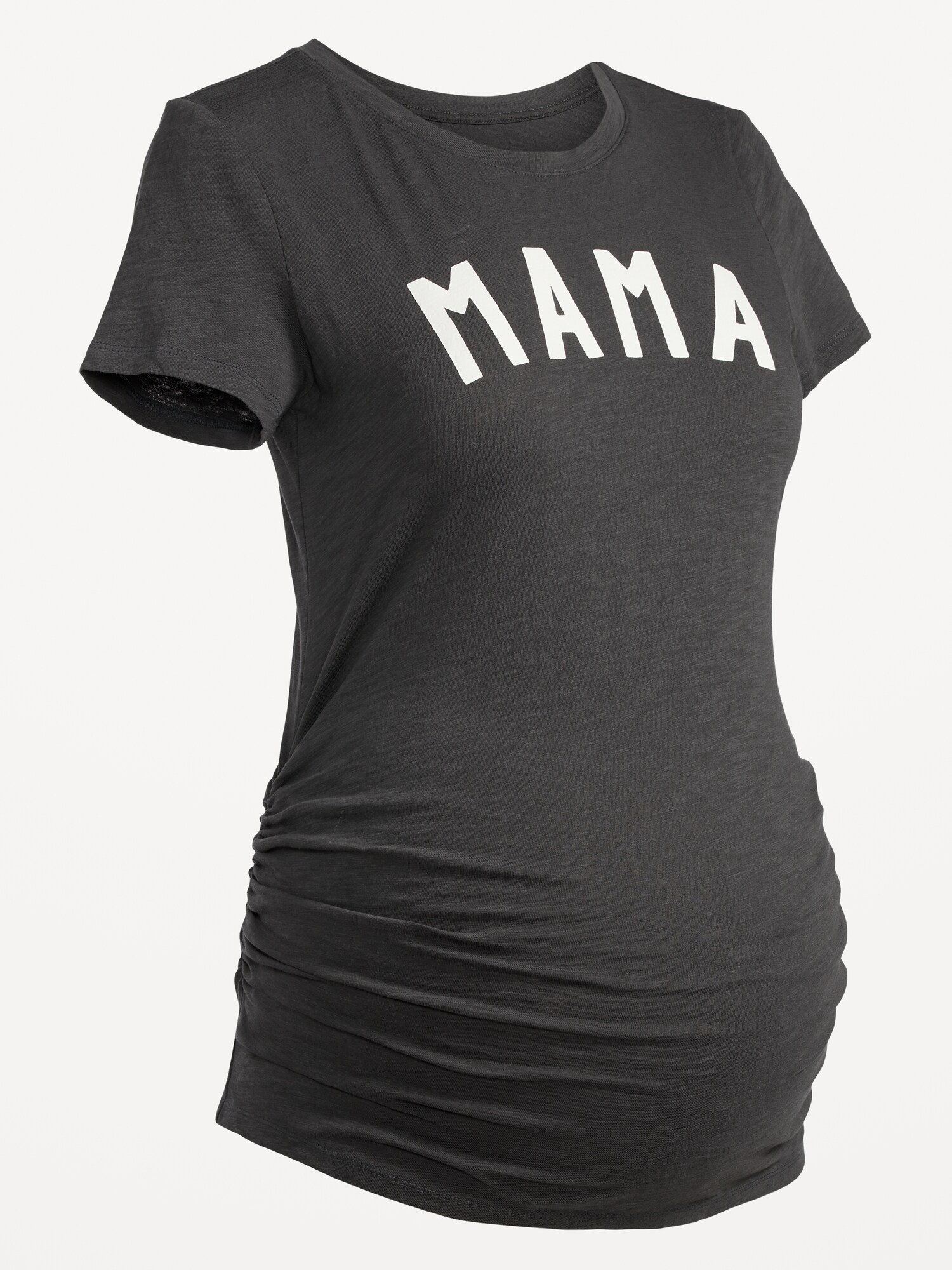 Maternity Graphic Side Shirred T Shirt Old Navy Maternity Graphic Side Shirred T Shirt Old Navy