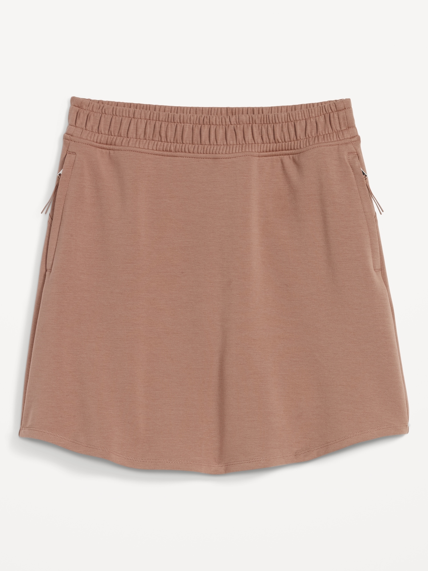 Old Navy High-Waisted Dynamic Fleece Mini Skort for Women beige. 1