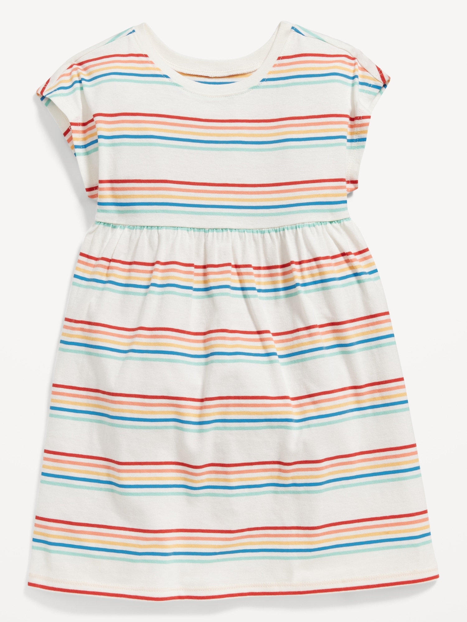 Old Navy Dolman-Sleeve Fit & Flare Dress for Toddler Girls multi. 1