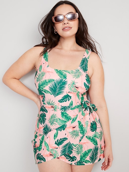 Wrap-Front Swim Dress | Old Navy Wrap-Front Swim Dress | Old Navy