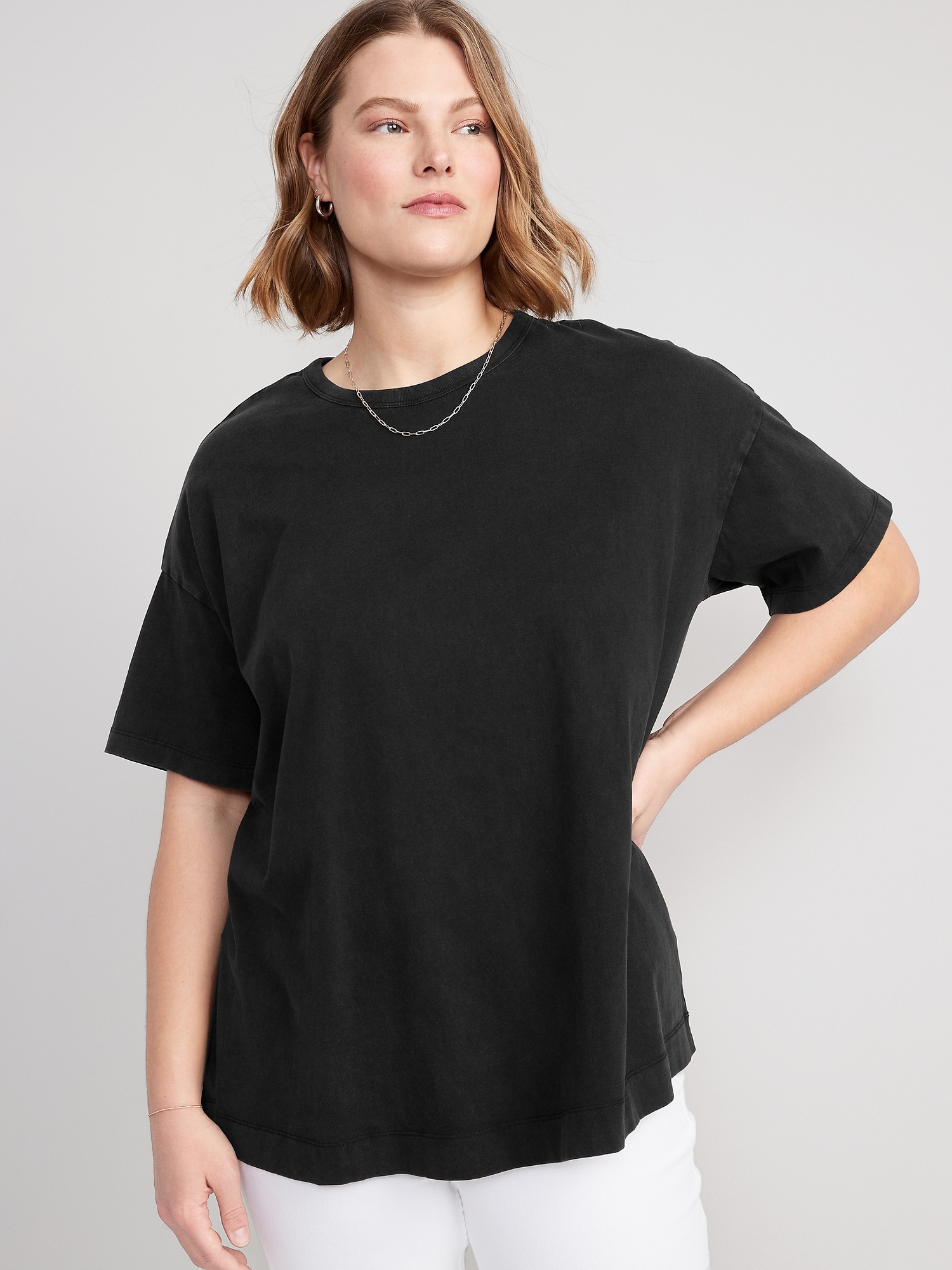 Oversized Vintage Tunic T-Shirt for Women | Old Navy