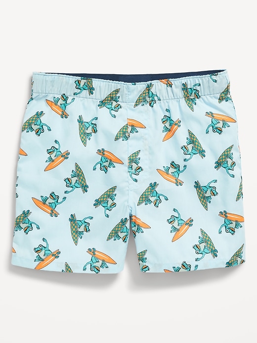 View large product image 1 of 1. Cotton Poplin Printed Boxer Shorts for Boys