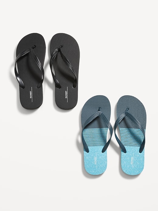 View large product image 1 of 1. 2-Pack Flip-Flop Sandals (Partially Plant-Based)