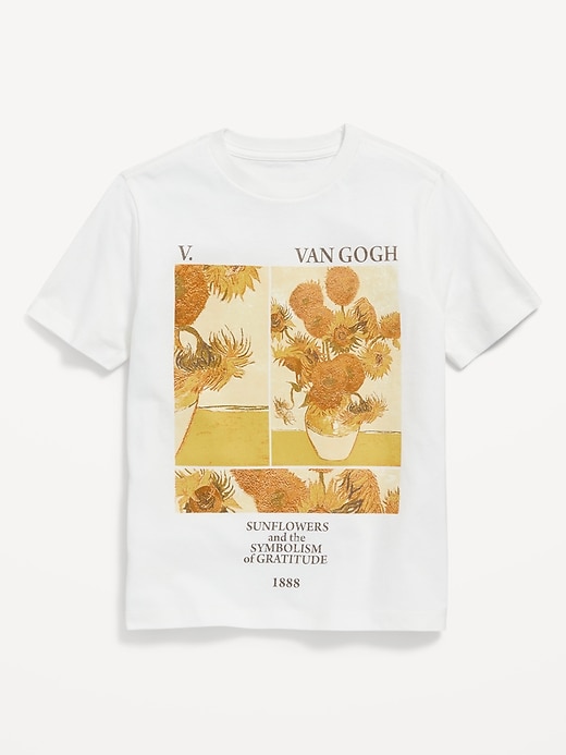 View large product image 1 of 2. Matching Van Gogh Gender-Neutral Graphic T-Shirt for Kids