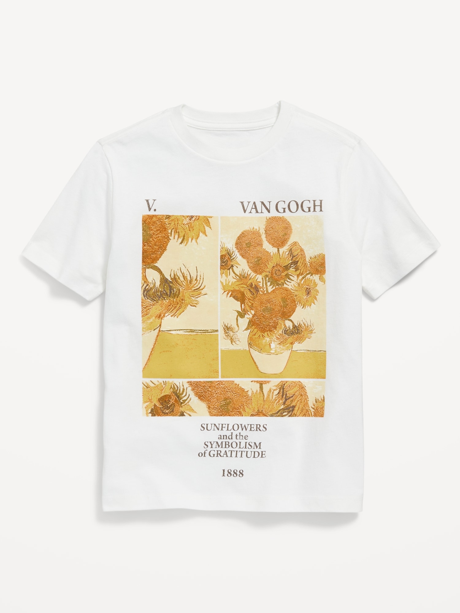 Matching Van Gogh Gender-Neutral Graphic T-Shirt for Kids