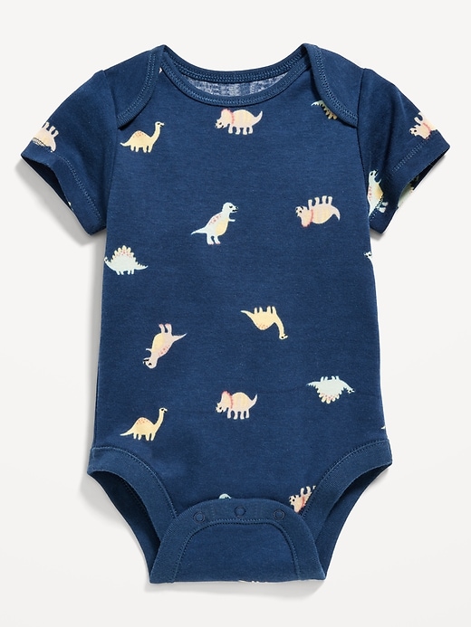 Unisex Short-Sleeve Printed Bodysuit for Baby | Old Navy