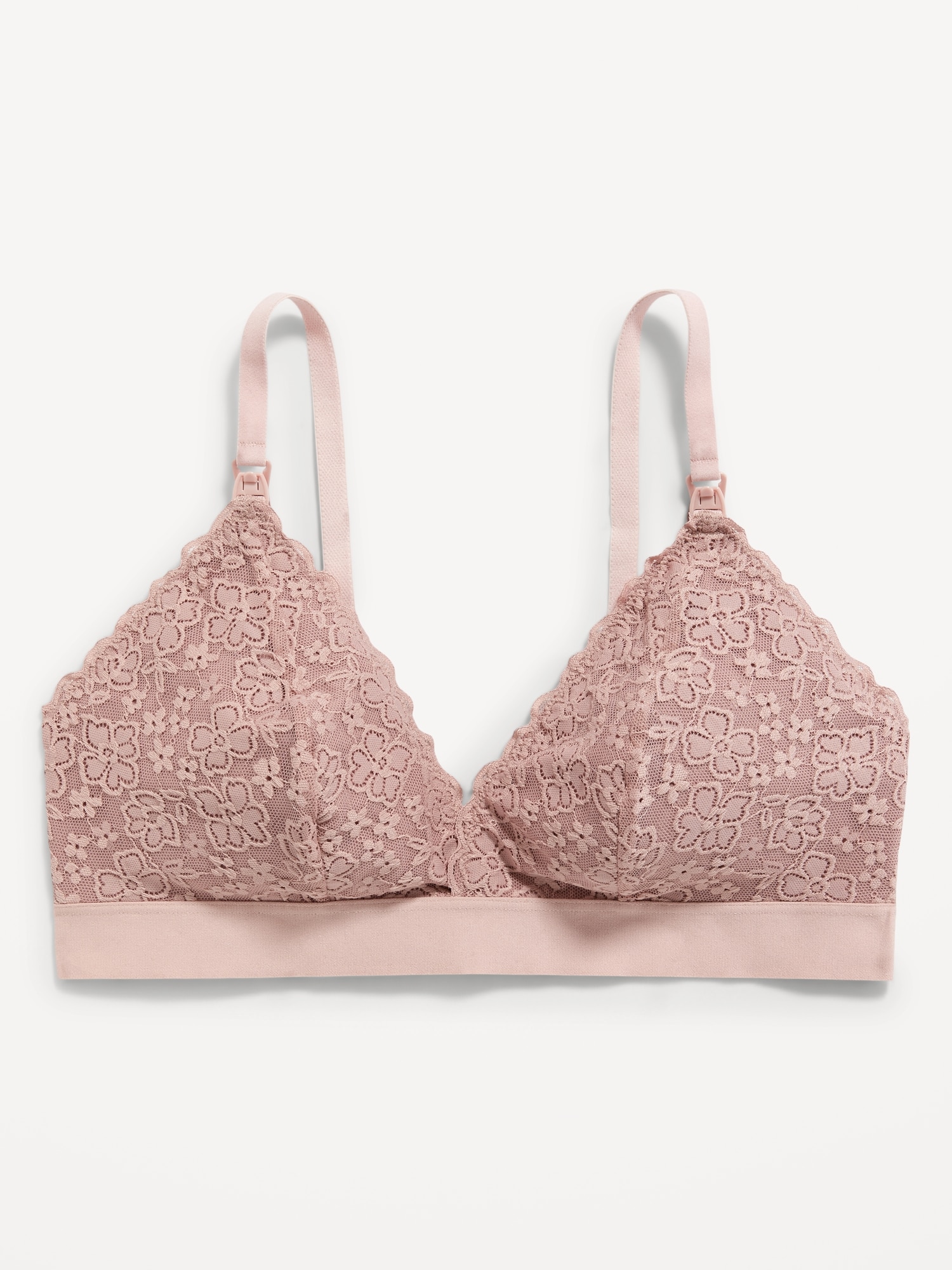 Maternity Lace Nursing Bralette Top Old Navy