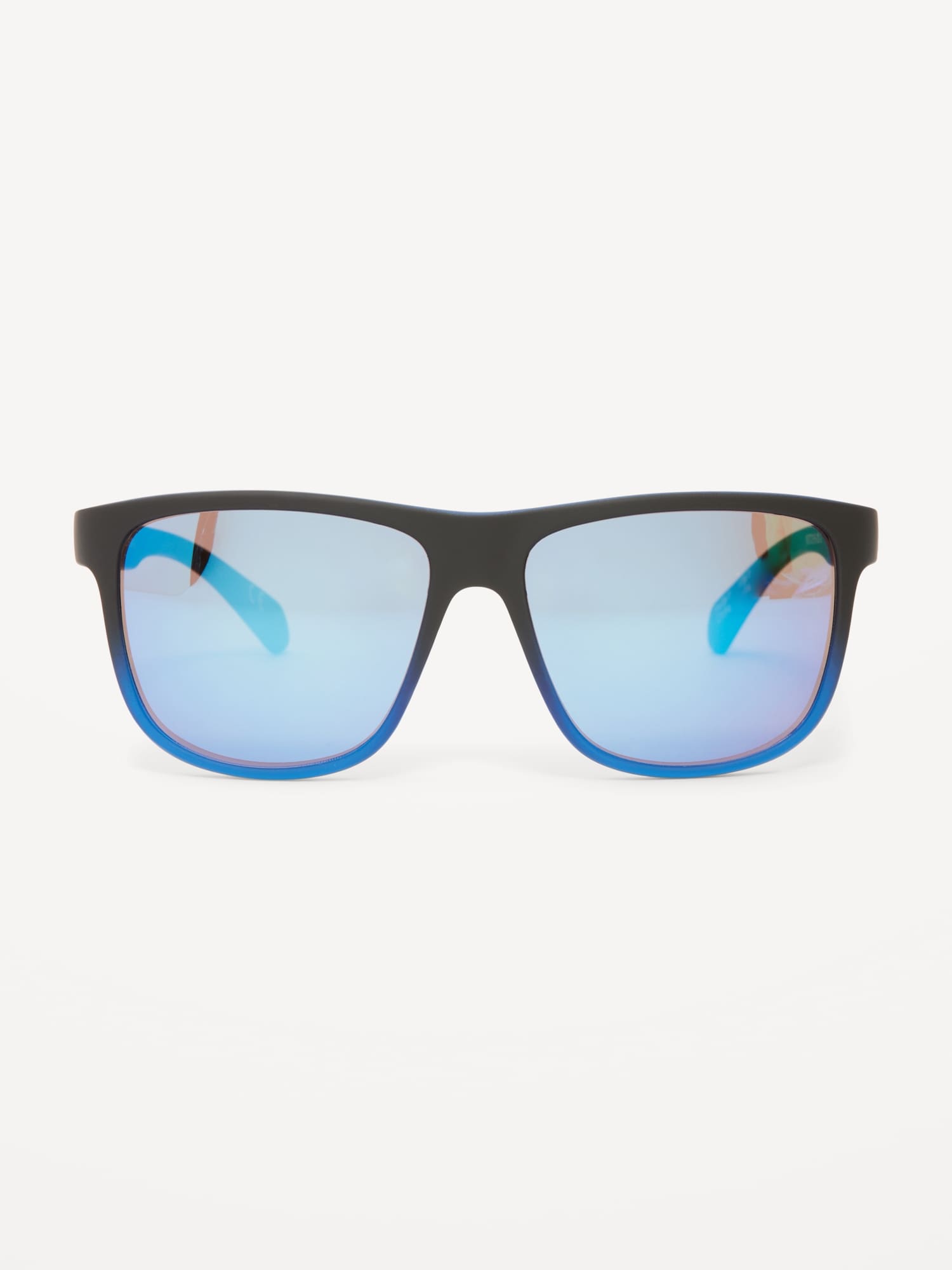 Old Navy Blue Gradient Wayfarer-Style Sunglasses blue. 1