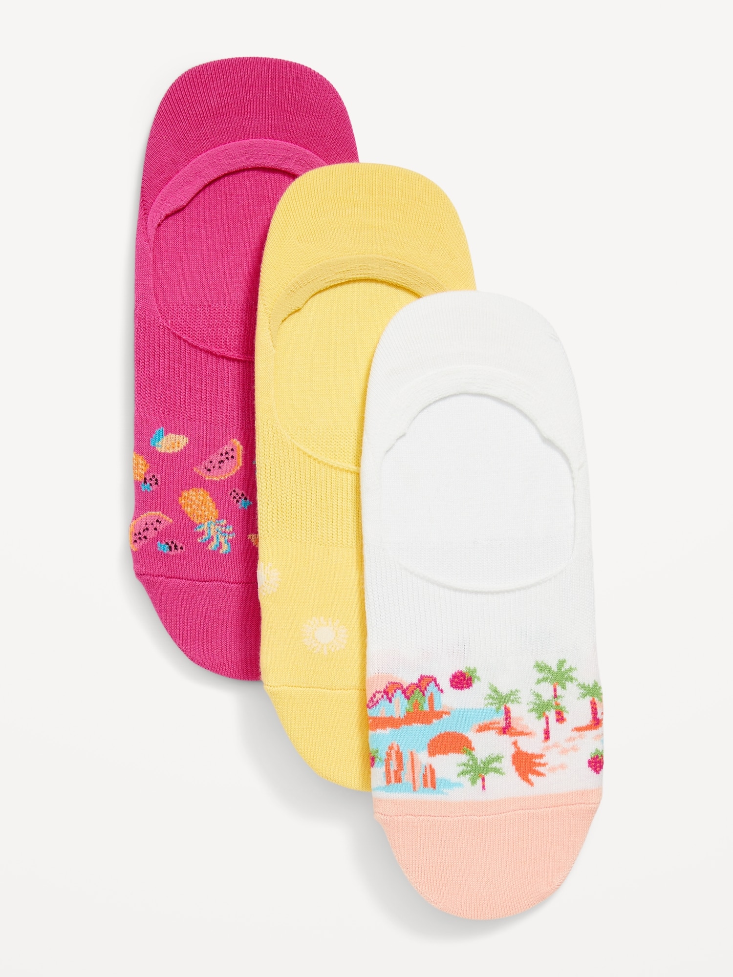 NoShow Sneaker Socks 3Pack for Women Old Navy