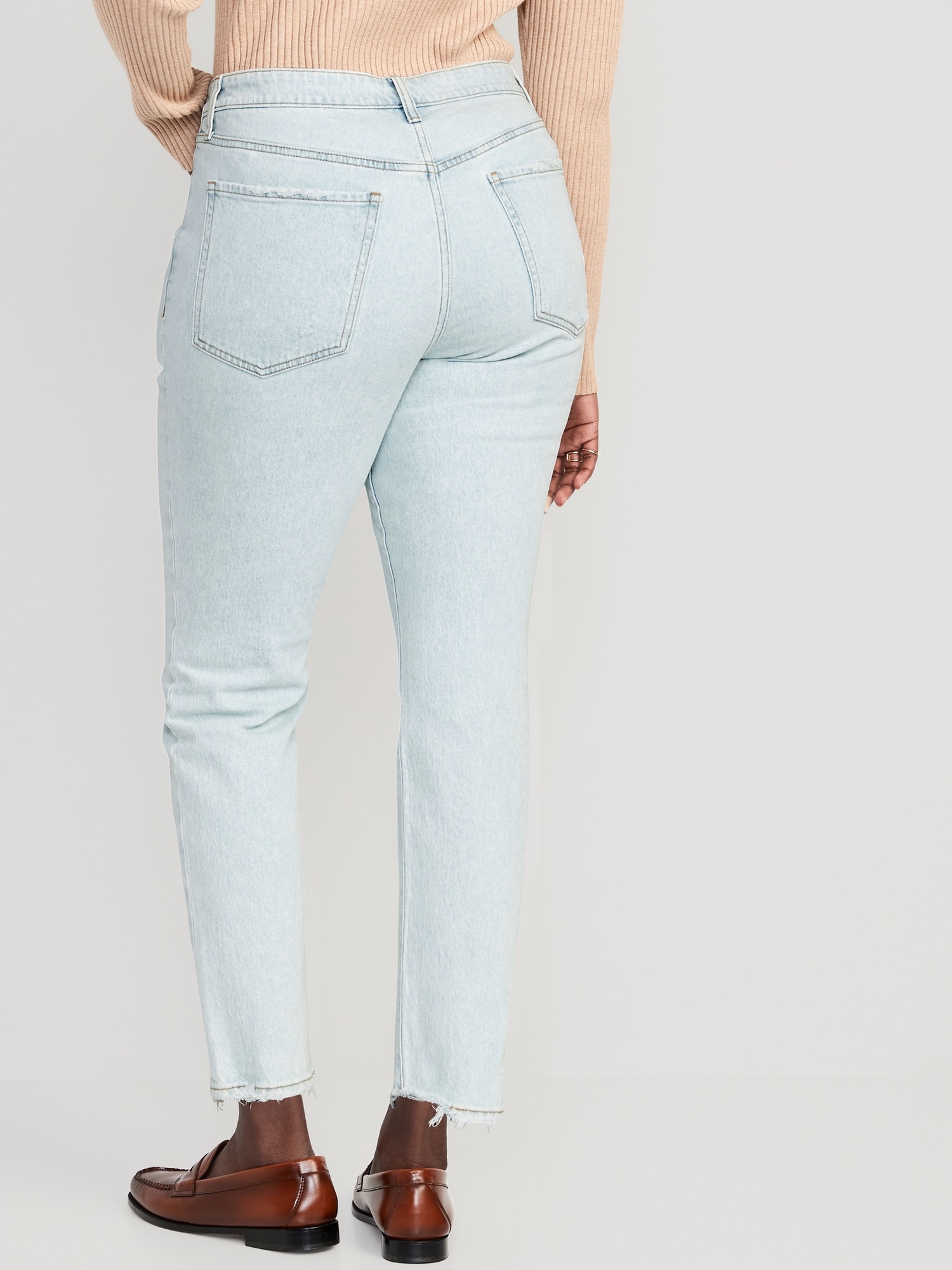 High-Waisted OG Straight Ankle Jeans for Women | Old Navy