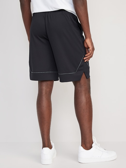 View large product image 2 of 3. Mesh Basketball Shorts -- 10-inch inseam