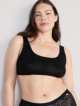 Old Navy Womens Black Bralette Size Small - beyond exchange