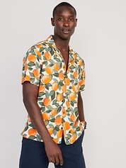 Old Navy, Shirts, Old Navy Cactus Button Down Mens Shirt