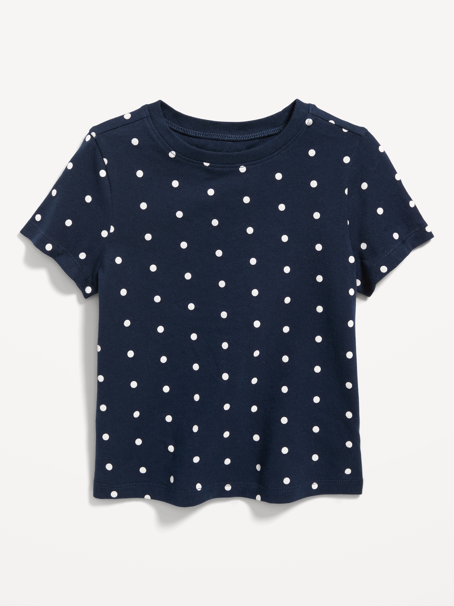 Old Navy Unisex Printed Crew-Neck T-Shirt for Toddler blue. 1