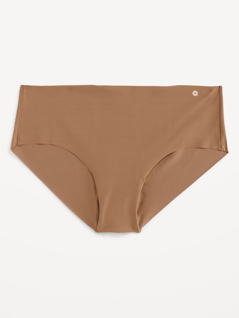Low-Rise No-Show Hipster Underwear - Cocoa Fawn