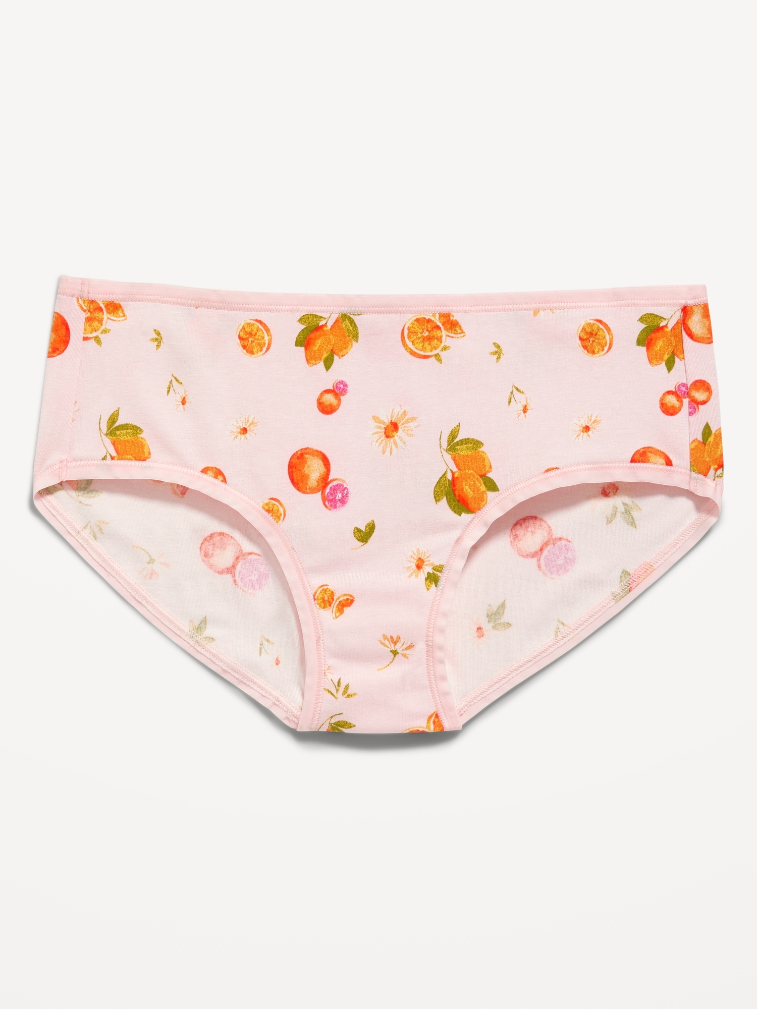 Old Navy Mid-Rise Classic Hipster Underwear for Women pink. 1