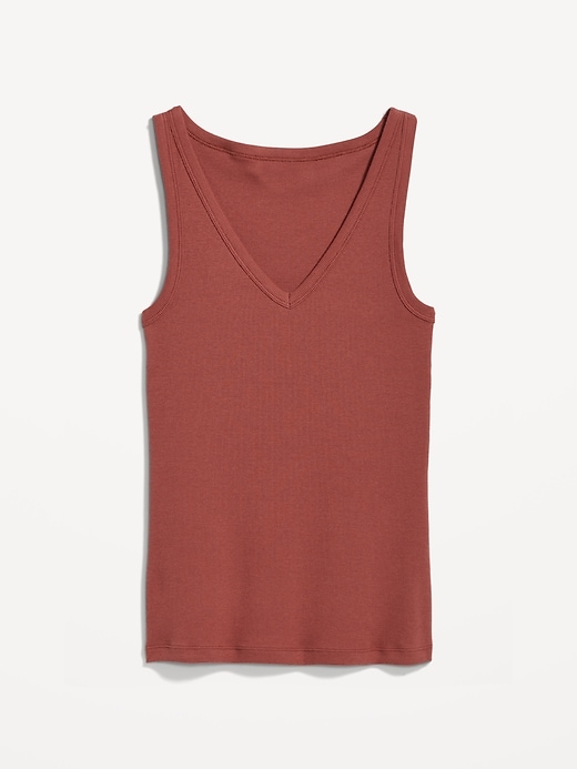 First Layer Rib Knit V Neck Tank Top For Women Old Navy 