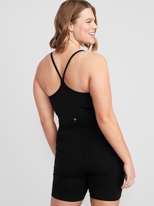 Image number 6 showing, PowerChill Racerback Bodysuit for Women -- 6-inch inseam