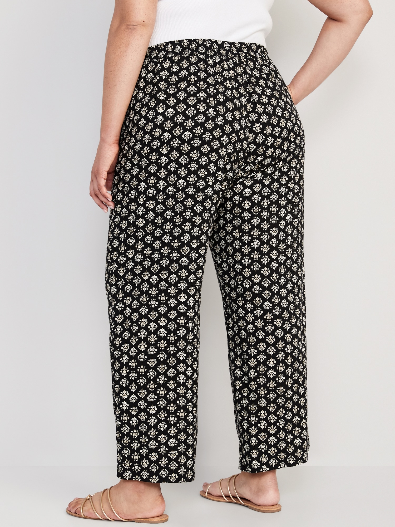 High-Waisted Playa Soft-Spun Wide-Leg Pants for Women | Old Navy