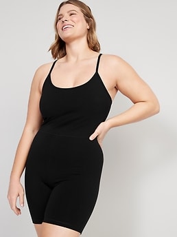 PowerChill Racerback Bodysuit -- 6-inch inseam