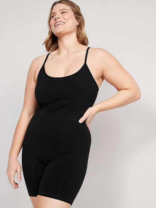 Image number 5 showing, PowerChill Racerback Bodysuit for Women -- 6-inch inseam