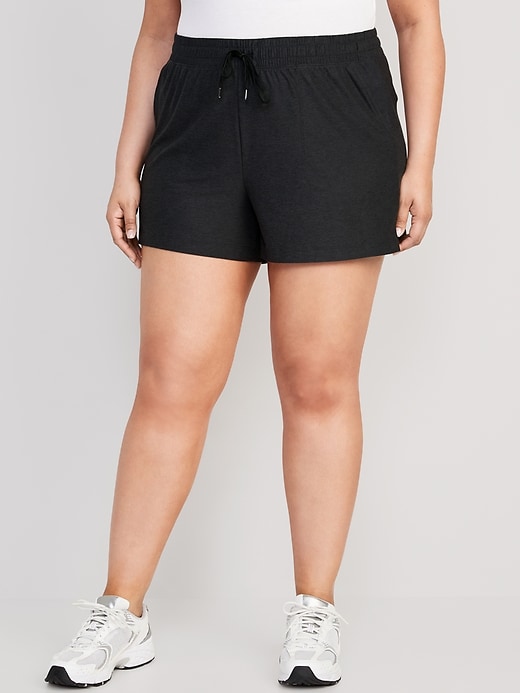 Image number 7 showing, High-Waisted Cloud 94 Soft Shorts -- 4-inch inseam