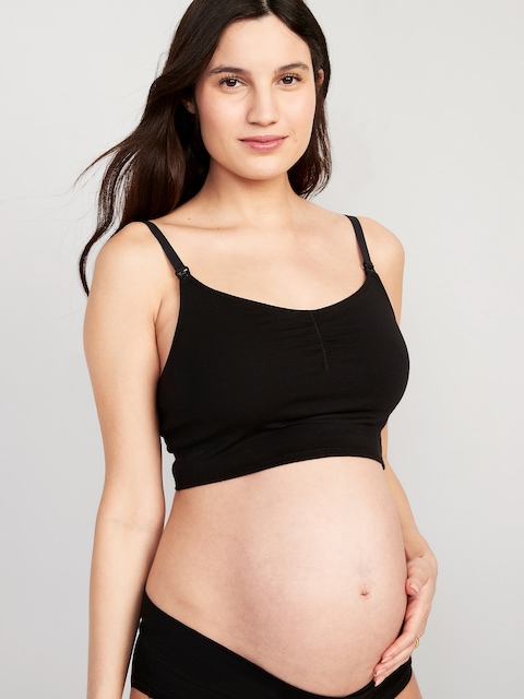 Maternity Nursing Brami Top - Black Jack