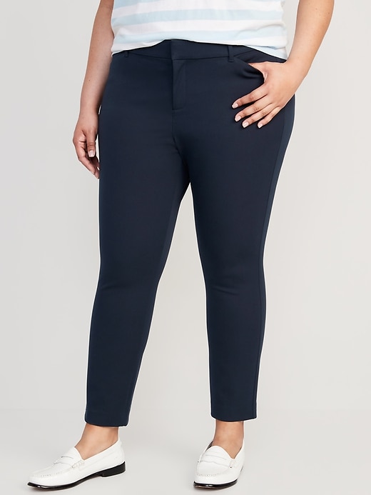 Mid-Rise Pixie Skinny Ankle Pants | Old Navy