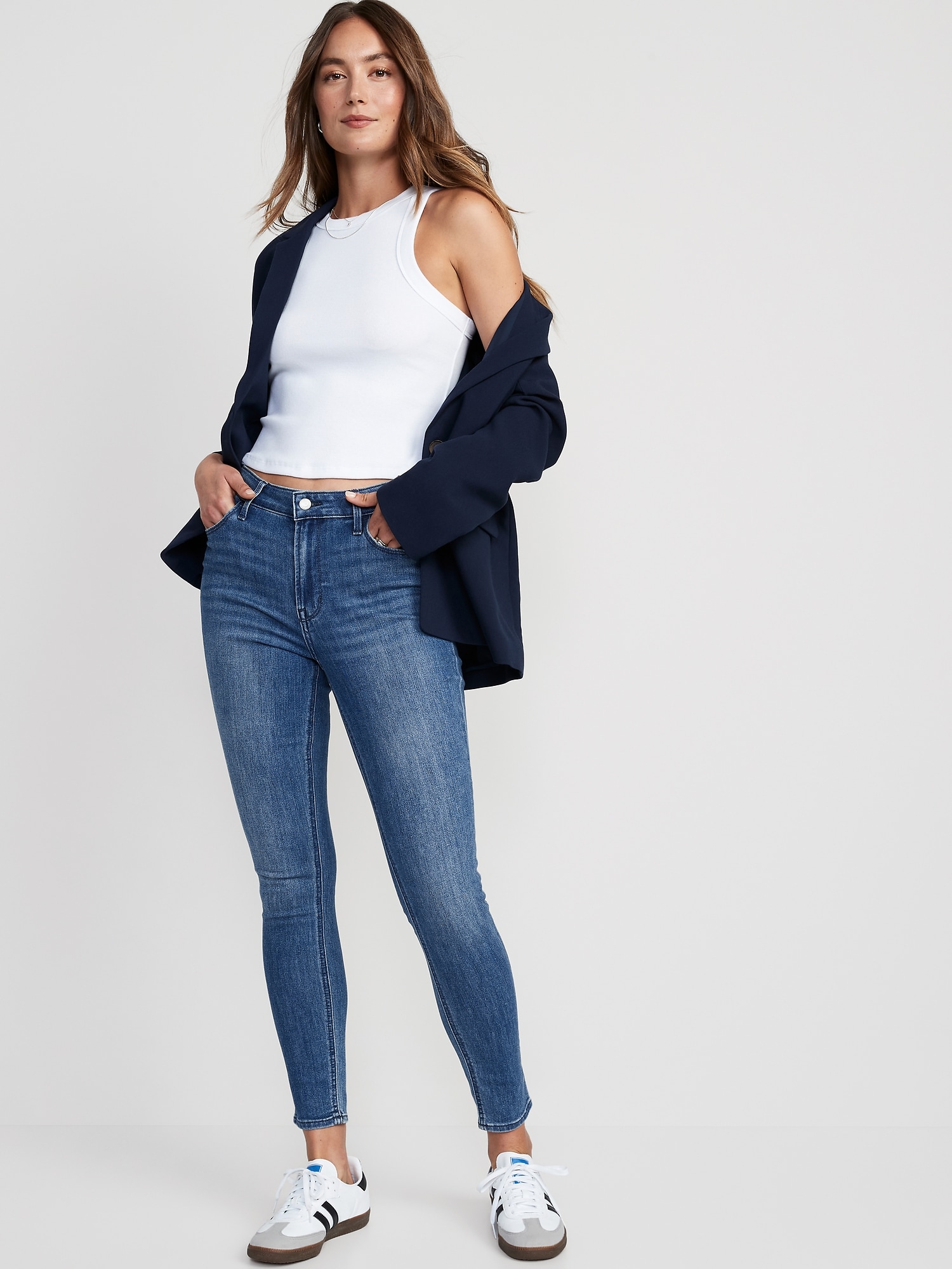 puppy jogger lancering High-Waisted Wow Super-Skinny Jeans for Women | Old Navy