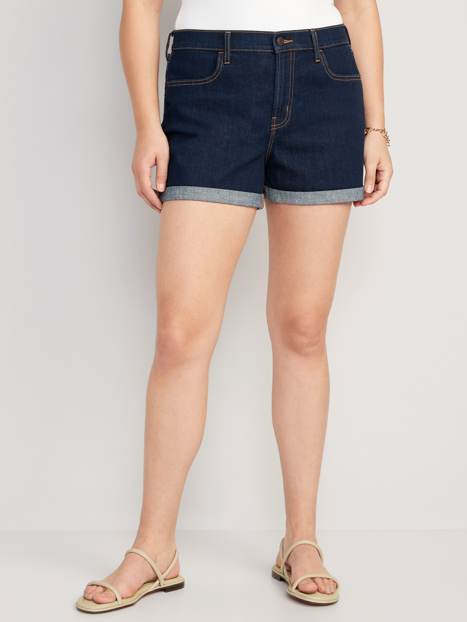 MidRise Wow Jean Shorts for Women 3inch inseam Old Navy