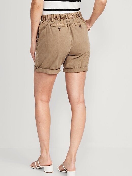 HighWaisted OGC PullOn Chino Shorts for Women 7inch inseam Old Navy