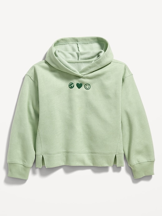 View large product image 1 of 1. Long-Sleeve Graphic Pullover Hoodie for Girls