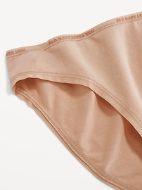 View large product image 3 of 8. High-Waisted Logo Graphic Bikini Underwear
