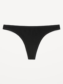 View large product image 4 of 6. Low-Rise Everyday Cotton Thong