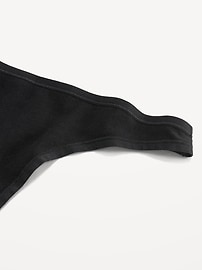 View large product image 3 of 6. Low-Rise Everyday Cotton Thong