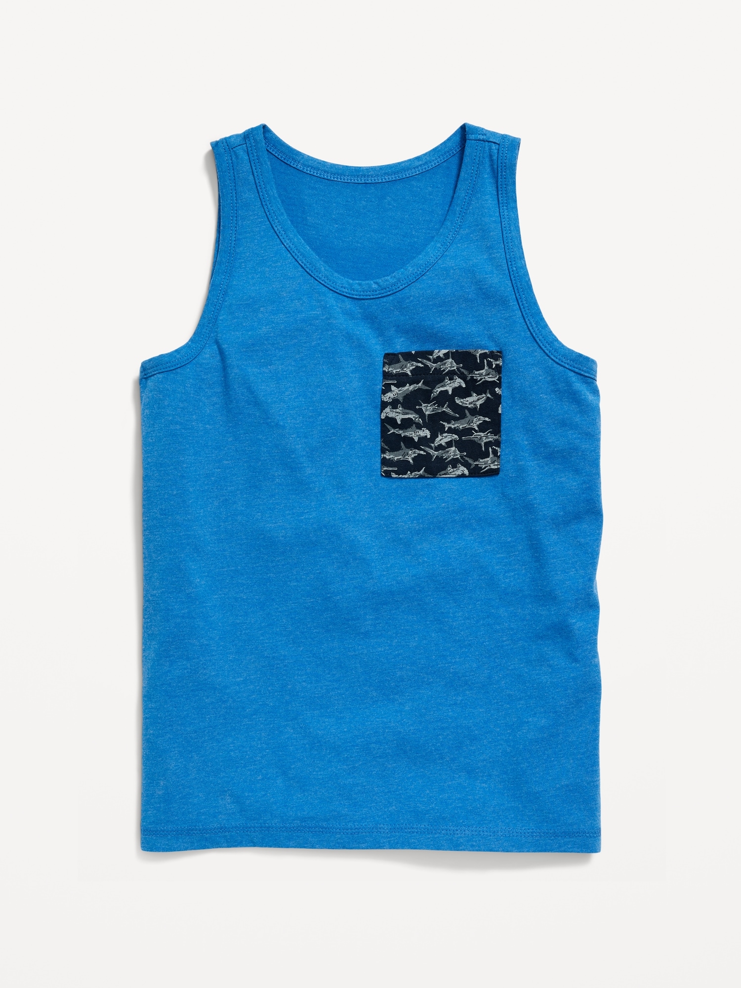 Softest Printed-Pocket Tank Top for Boys | Old Navy