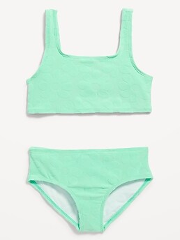 夏/ビーチウェア★PLAGE★Terry tulip swim set 夏/ビーチウェア☆PLAGE☆Terry plunge swimsuit スイムセット
