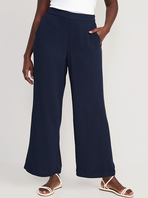 Image number 5 showing, High-Waisted Playa Wide-Leg Pants